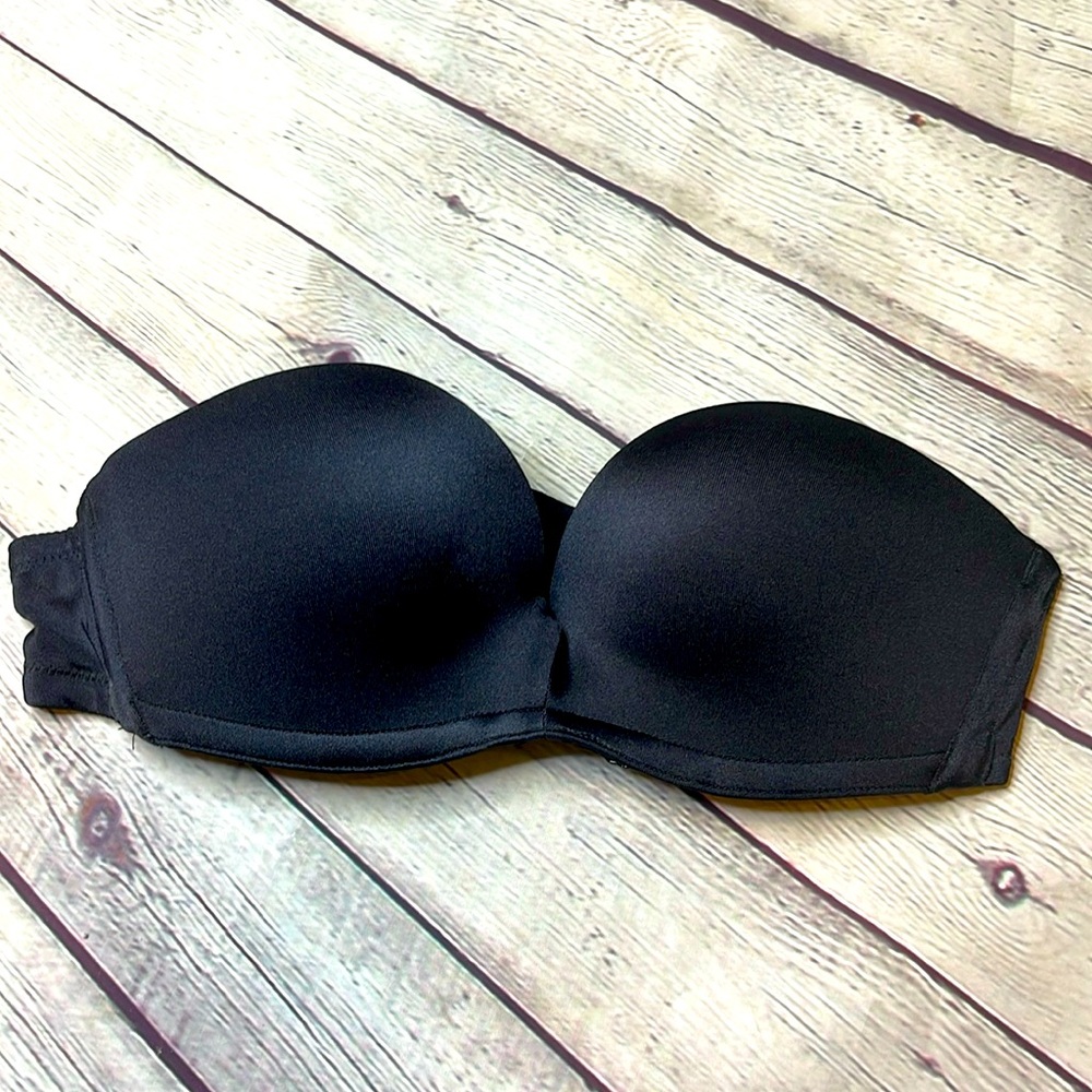 Upbra Strapless Push-Up Cleavage and Lift Control Bra.